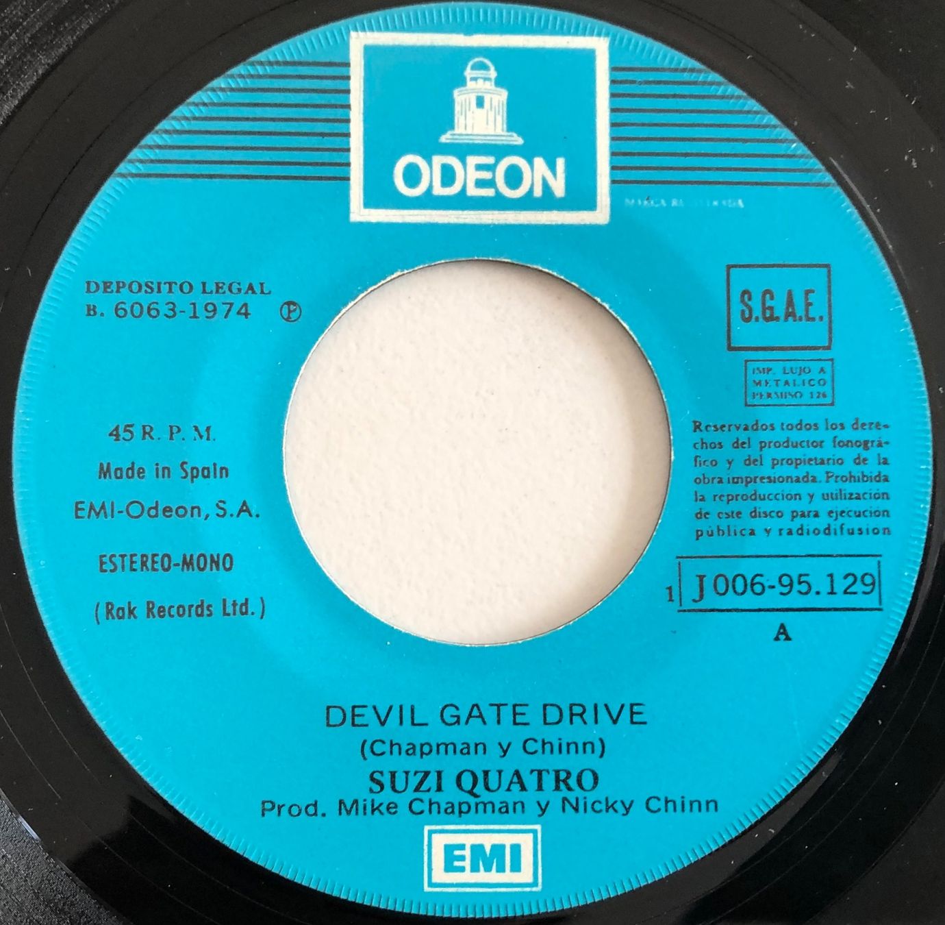 Schallplatten: SUZI QUATRO - DEVIL GATE DRIVE – Gebraucht aus Poliez-Pittet von Newtown-Records 2