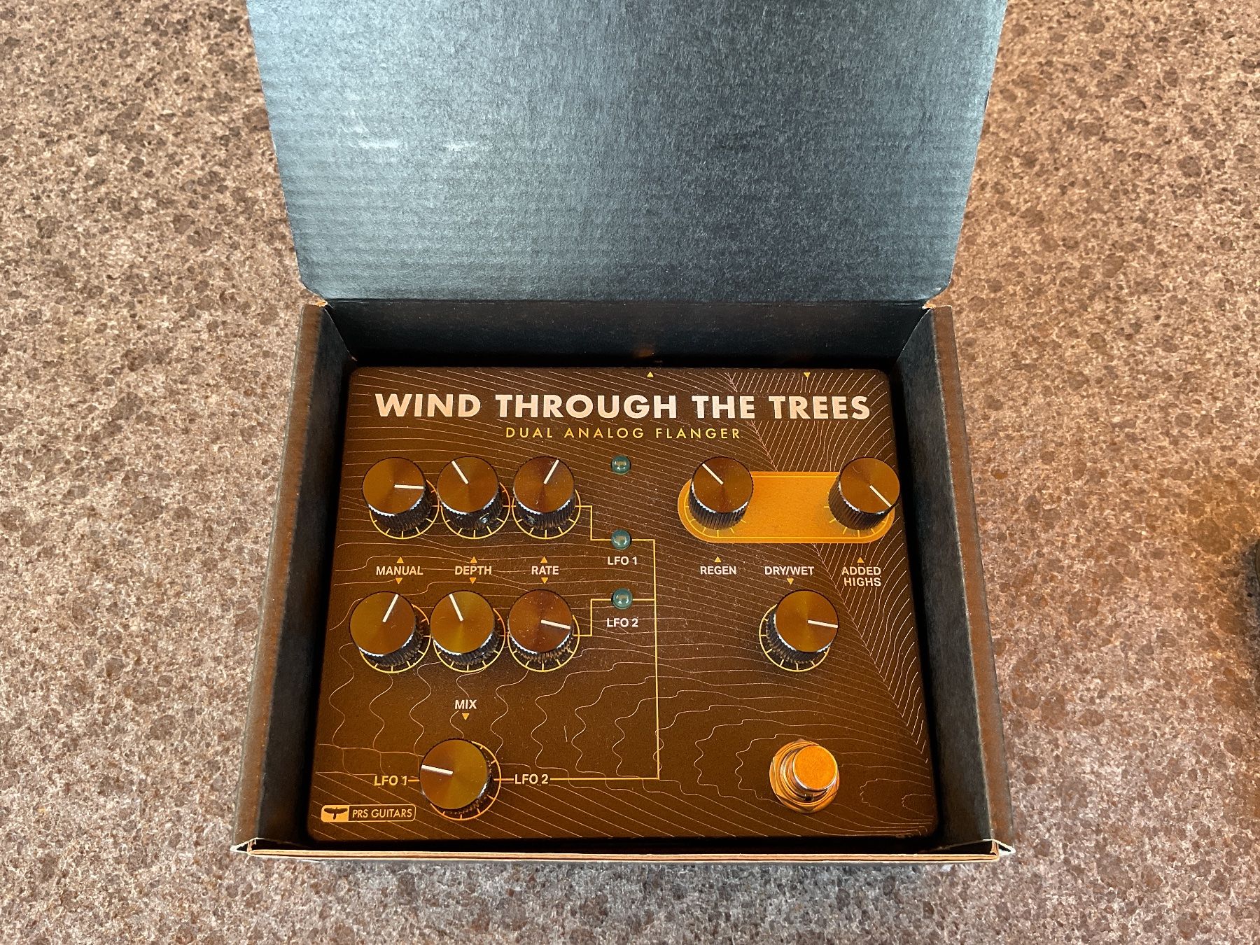Strumenti musicali: Gitarreneffekt PRS Wind Through The Trees Analog Flanger – Usato da Balsthal venduto da Renaldo160
