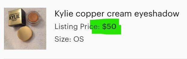 Make-up: Kylie Cosmetics Limit Edition Crème Shadow - Copper – Nuovo e nell'imballaggio originale da Cham venduto da Trendy_Outlet 7