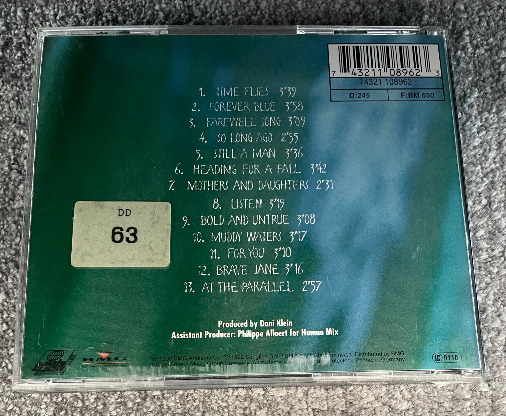 CD: CD VAYA CON DIOS - TIME FLIES – Usato da Küsnacht ZH venduto da Haus65 1