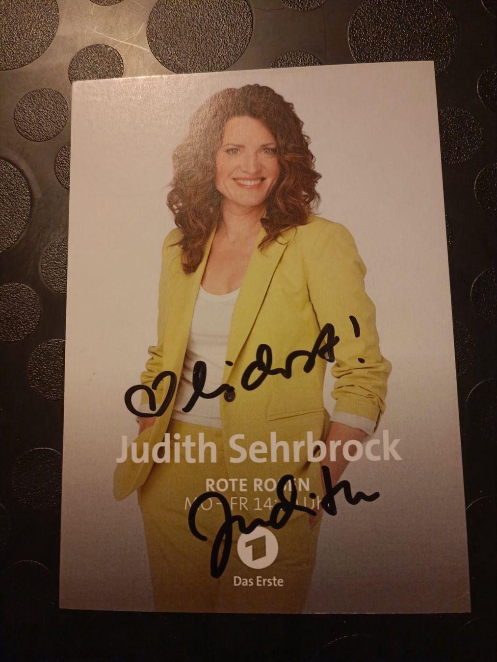Autografi: Judith Sehrbrock - handsigniert - Rote Rosen – Usato da Menziken venduto da Artographs