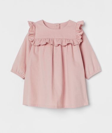 H&M BABY 🌷 robe avec volants en coton NEW! 80