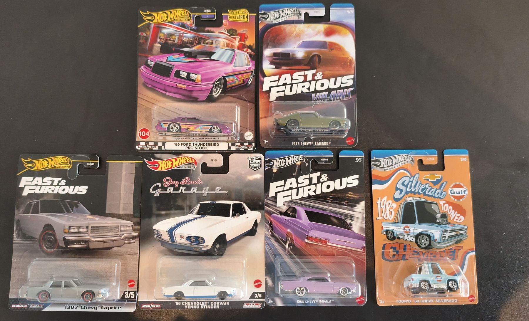 Hot Wheels Modellini d'auto: Hot Wheels Sammlung NEU 6er set  – Nuovo e nell'imballaggio originale da Basel venduto da OlisPlace