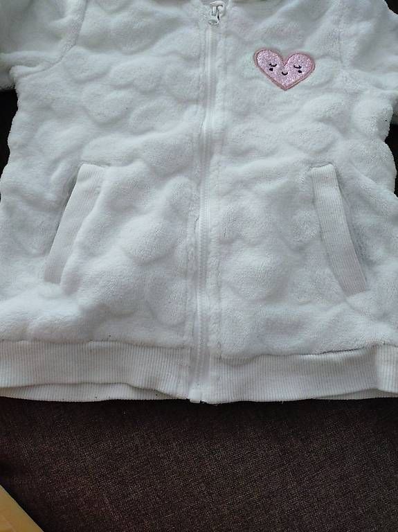 Giacche & Cappotti: Fleecejacke Herz Gr. 92 – Usato da Dotzigen venduto da Elicec01 3