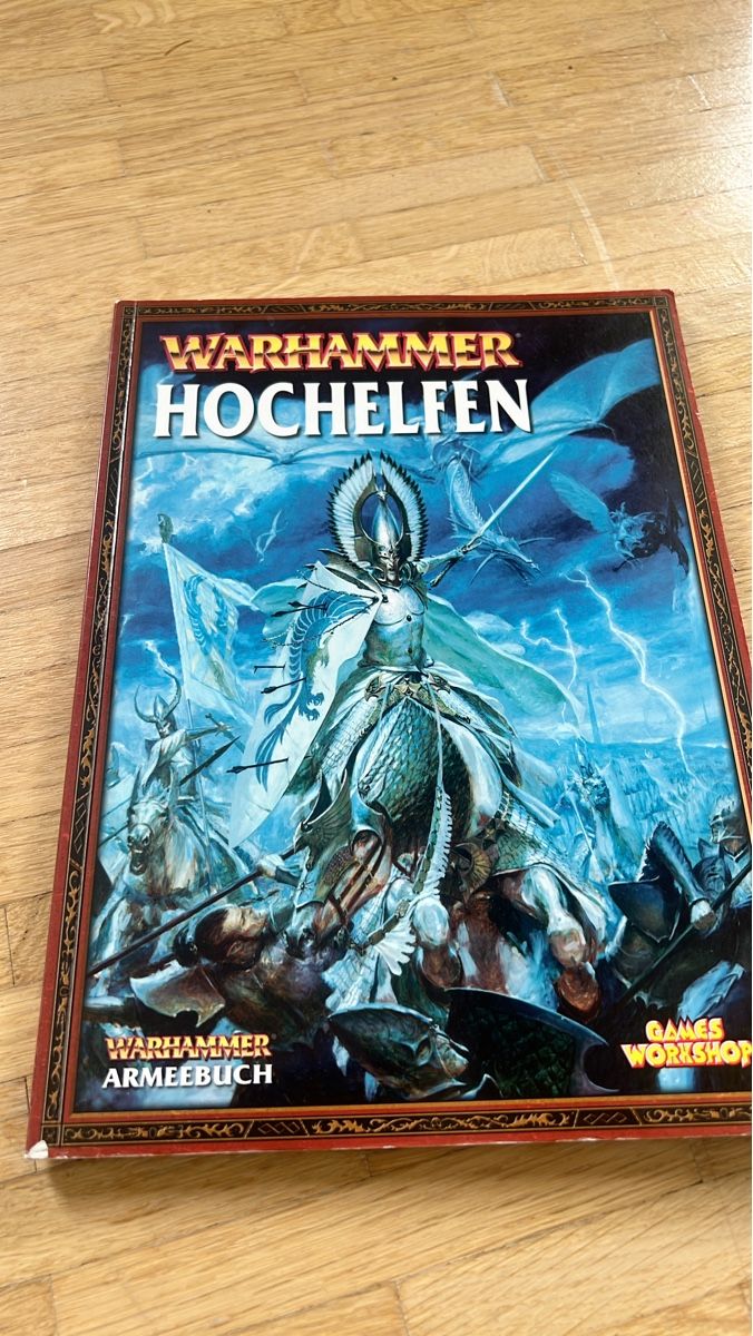 Libri: Warhammer Hocheflen Armeebuch Games Workshop – Usato da Altstätten SG venduto da ruf_7sp5