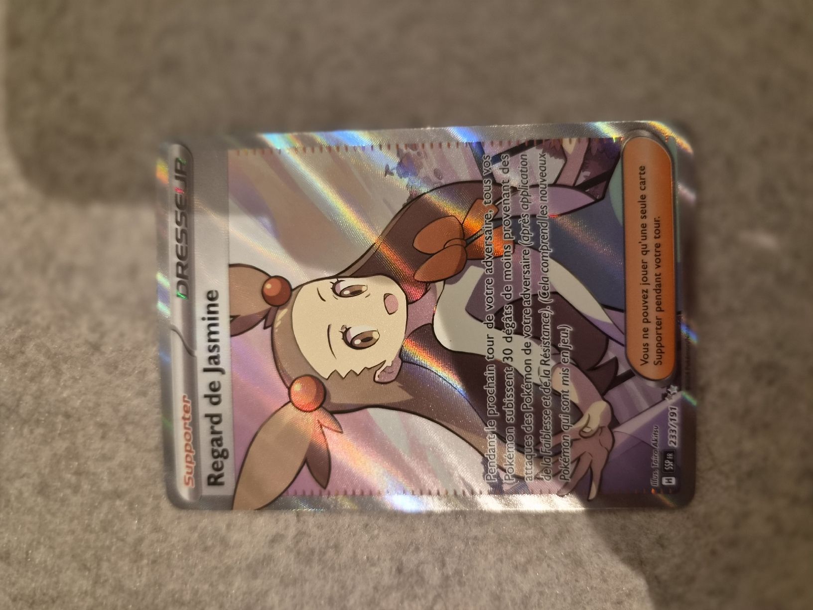 Pokémon Carte collezionabili: Regard de Jasmine 233/191 – Nuovo (secondo la descrizione) da Les Acacias venduto da S.Vieira