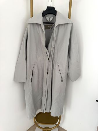 Max Mara Rainwear Oversized Trench/ Regenmantel Grau – IT 42