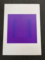 Serigrafie / Konkrete Kunst von Jakob Bill 1980   (ID B5633)