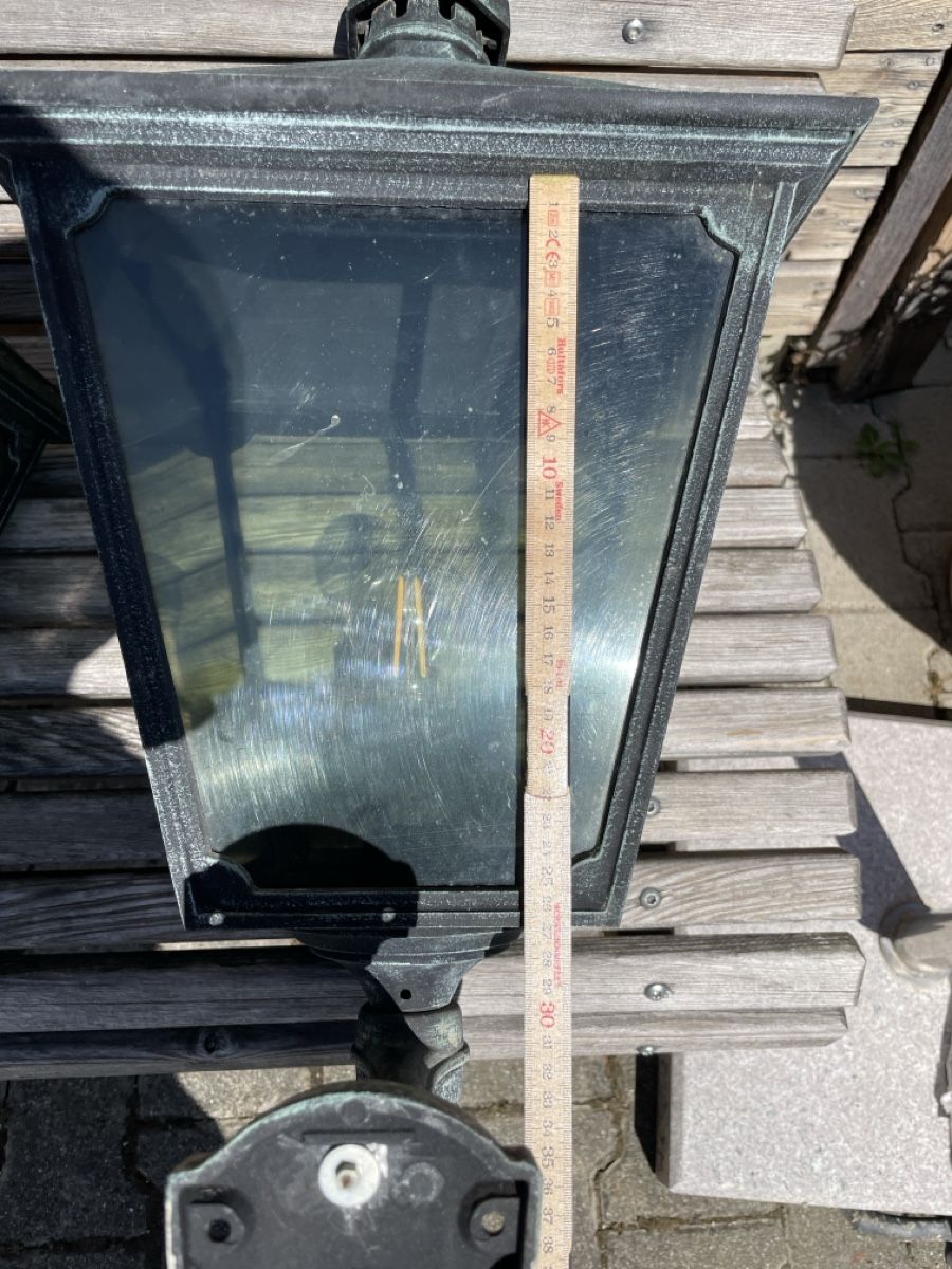 Lampen: 3x Aussenlampe Gartenlampe Schwarz Metal – Gebraucht aus Freienwil von swissalinghi 7