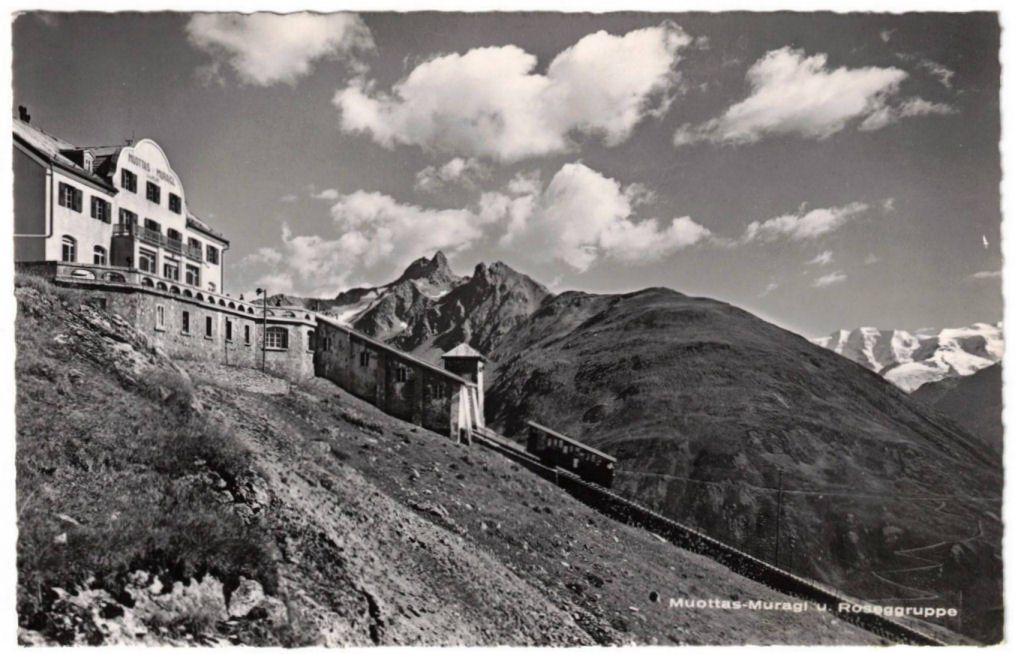 Cartoline postali: St. Moritz - Standseilbahn Muottas Muragl – Usato da Binningen venduto da Mountainrider
