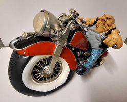 Biker Figur mit Kässeli