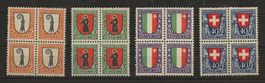 Serie 4er Block Pro Juventute 1923 Postfrisch** ohne Falz!!