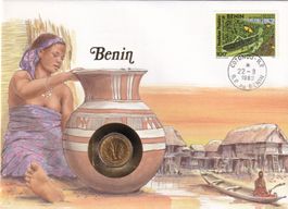 Münzbrief   Benin