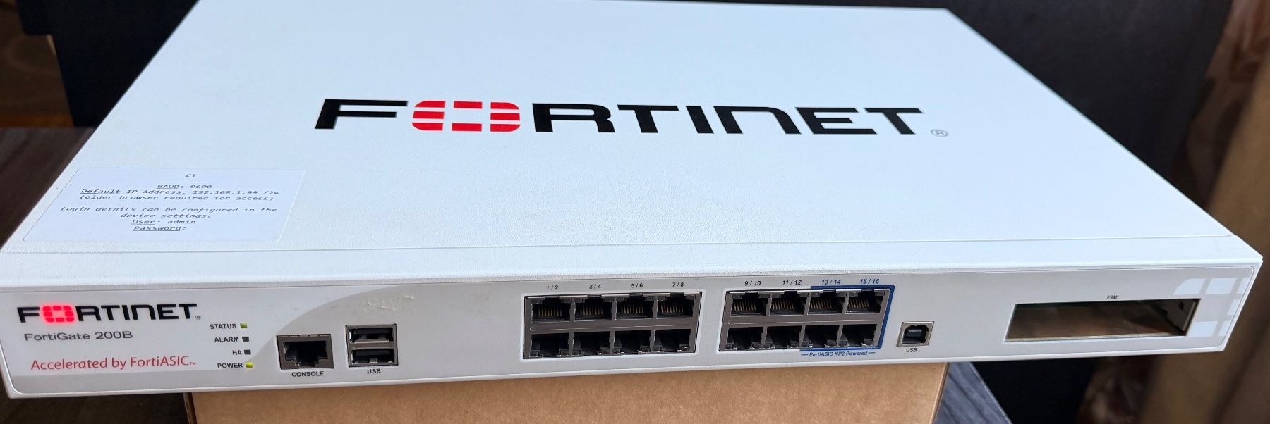 Fortinet Firewall: Fortigate-200B – Usato da Grand-Lancy venduto da twa_9nb9