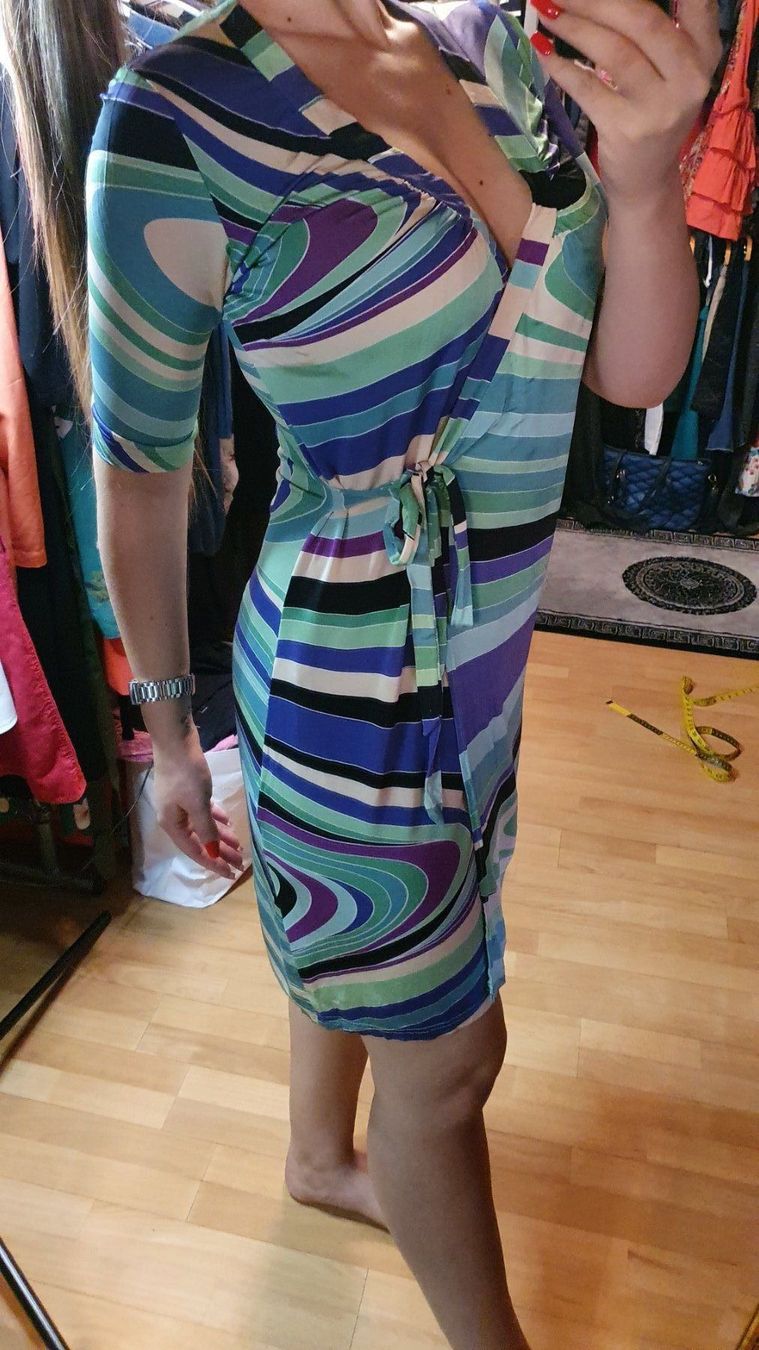 Vestiti: 🌺Wrap Kleid Größe 38-M🌺 – Usato da Wald ZH venduto da CapLux 2
