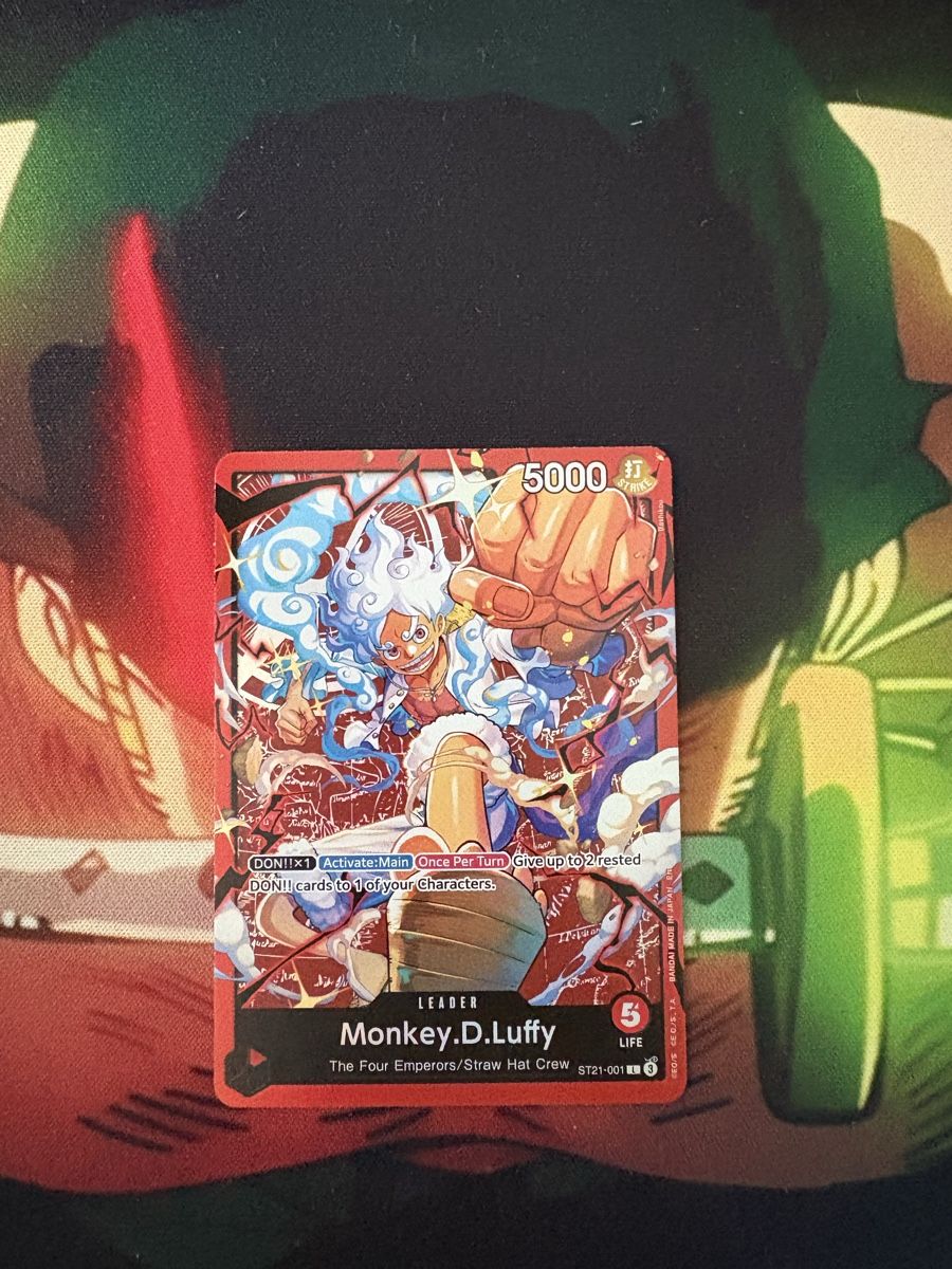 Bandai Sammelbilder & Trading cards: Carta One Piece Monkey.D.Luffy Leader ST21-001 – Gebraucht aus Taverne von jod_2xf9