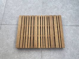 Sortie de douche / bain en bois 