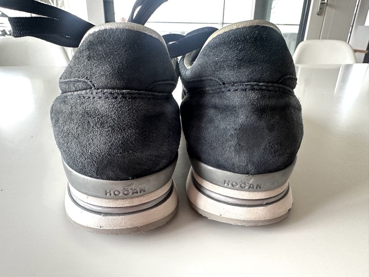 Hogan Scarpe da donna: Hogan Turnschuh jeansblau, Gr.37.5 – Usato da Meggen venduto da kammann 1