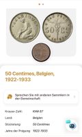 Belgien 50 Centimes 1922-1933 Münze Sammlerstück