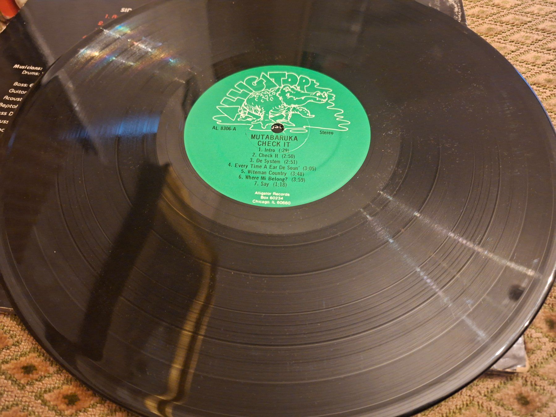 Dischi in vinile: Reggae LP - Mutabaruka - Check It – Usato da Bernex venduto da Wannabehasbeen01 5