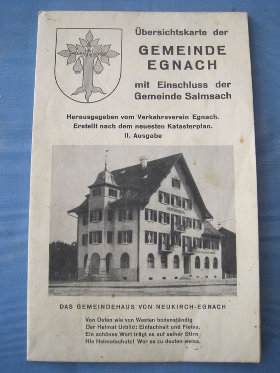 Karte Gemeinde Egnach | Kaufen auf Ricardo