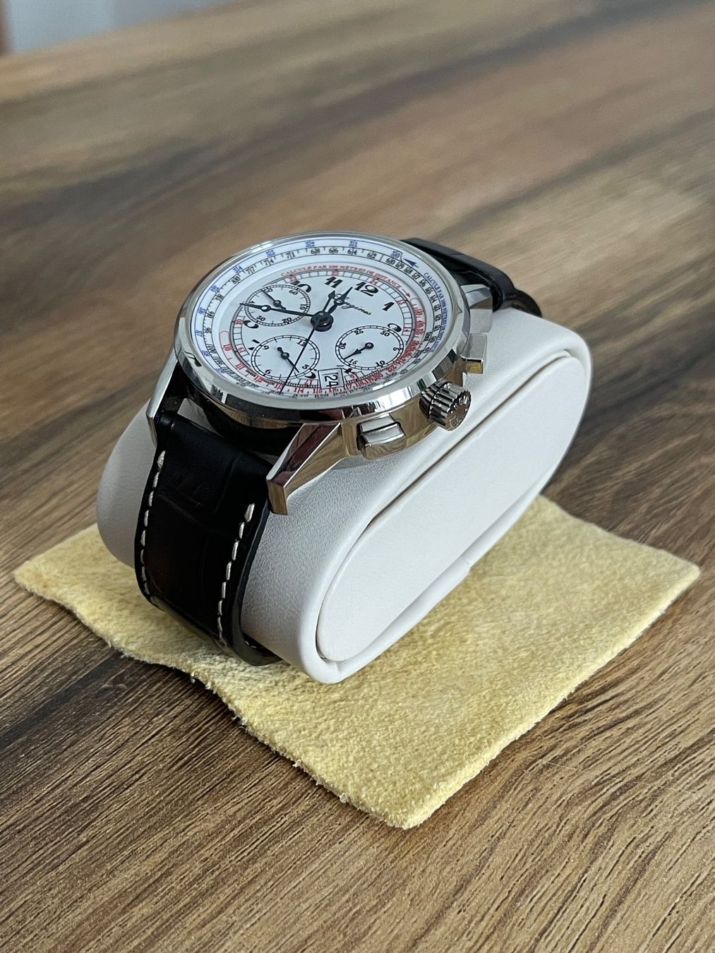 Longines Orologi: Longines Heritage Chronograph Tachymeter – Usato da St-Imier venduto da mun_vj72