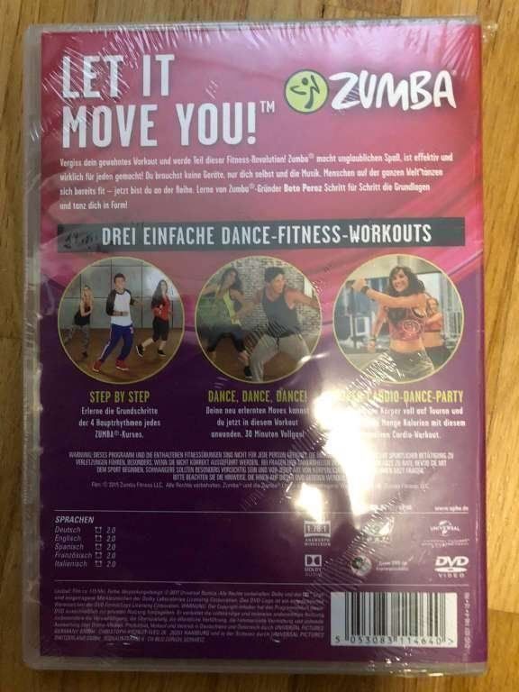 Tutti i DVDs: Neuer Zumba DVD – Nuovo e nell'imballaggio originale da Embrach venduto da Debby_1986 1