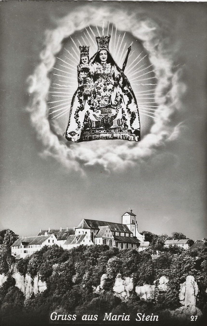 Cartoline postali: Gruss aus Maria Stein. Metzerlen Mariastein – Usato da Frauenfeld venduto da Merk52