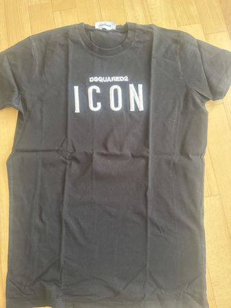 Dsquared2 Icon T-Shirt, Schwarz, Grösse M, Top Zustand!