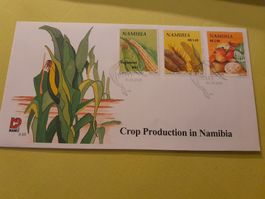 Enveloppe Philatélique Namibie - Production Agricole Rare!
