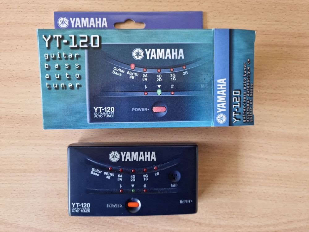 Yamaha YT 120 neuf guitar bass auto tuner neuf Kaufen auf Ricardo