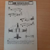 D 21 ... Lockheed F-80 A/C ... Micro Scale 35 ... Decal 1:48