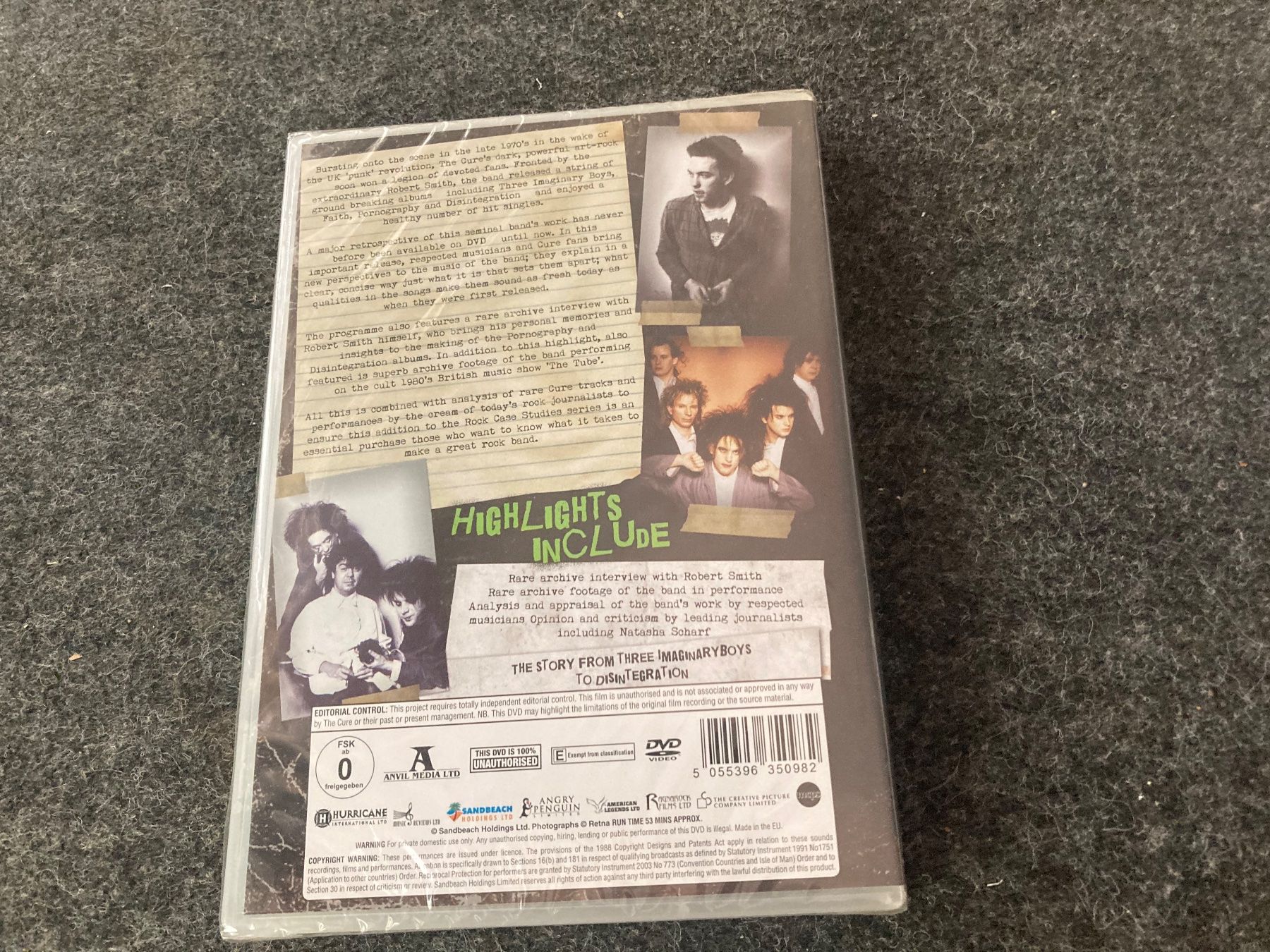 Tous les DVDs: The Cure - Inside Out - The Ultimate Rewiew – Neuf avec emballage d'origine à Fribourg par Karushi 1