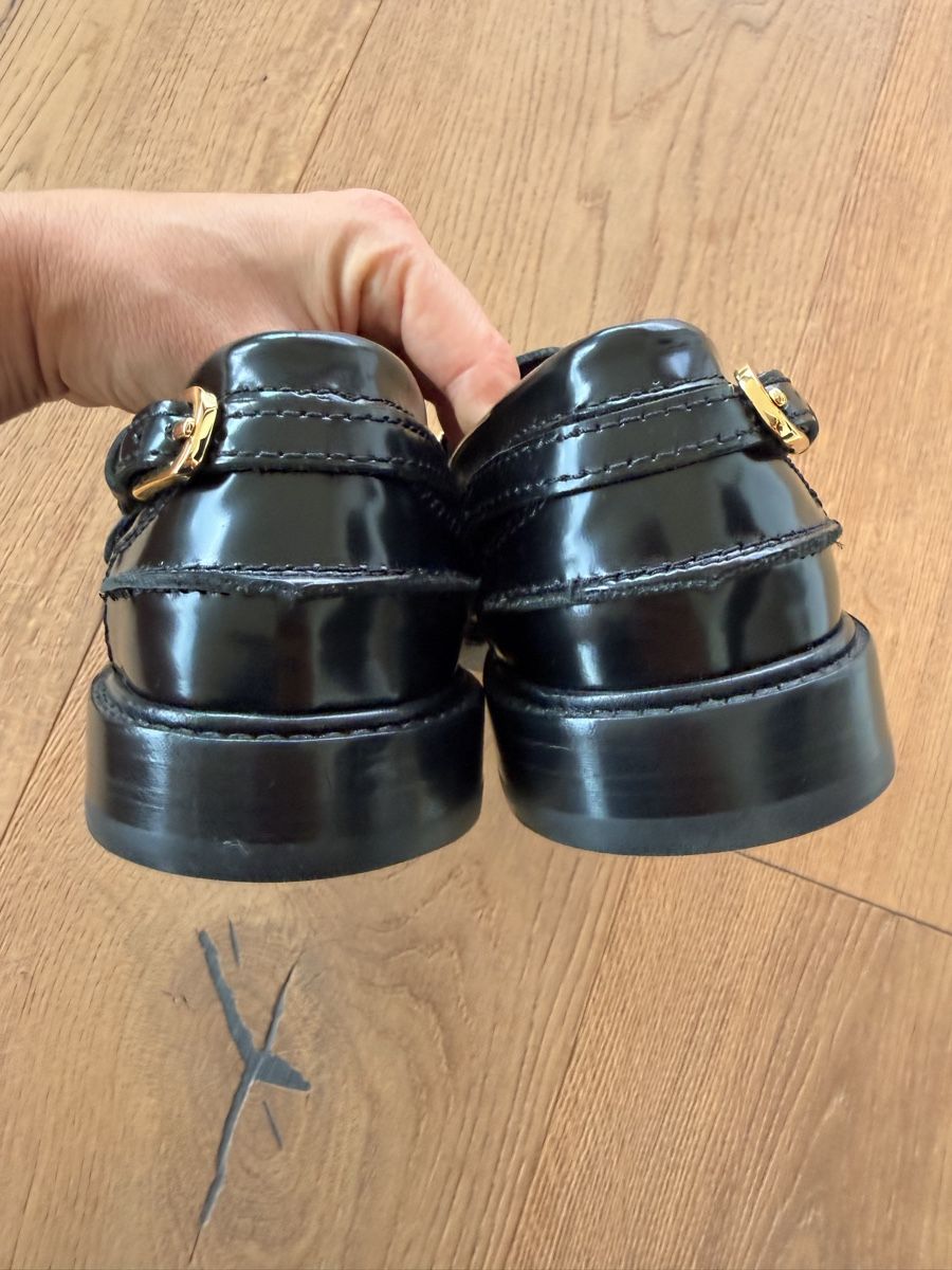 Sandro Scarpe da donna: Sandro Leder Loafer aus Glattleder Gr. 38 – Nuovo (secondo la descrizione) da Altendorf venduto da PiaLang 3