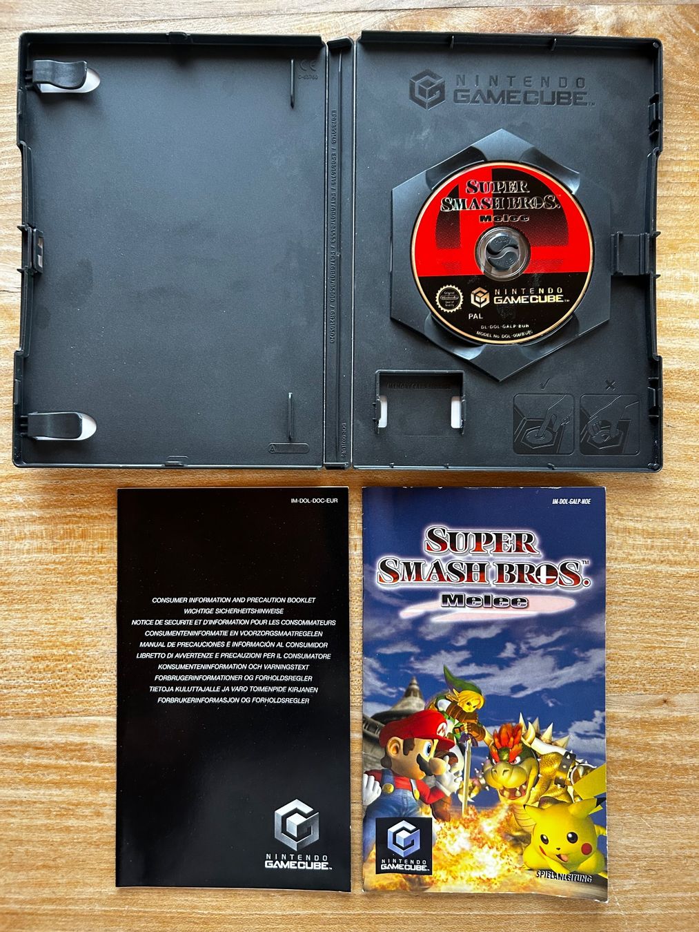 Nintendo Giochi: Super Smash Bros Melee Nintendo GameCube PAL Deutsch OVP – Usato da Egolzwil venduto da mergoadr 2