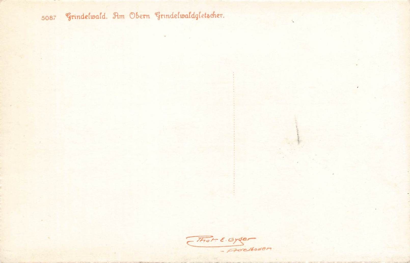 Ansichtskarten: Grindelwald – Gebraucht aus Biasca von Blenio71 1