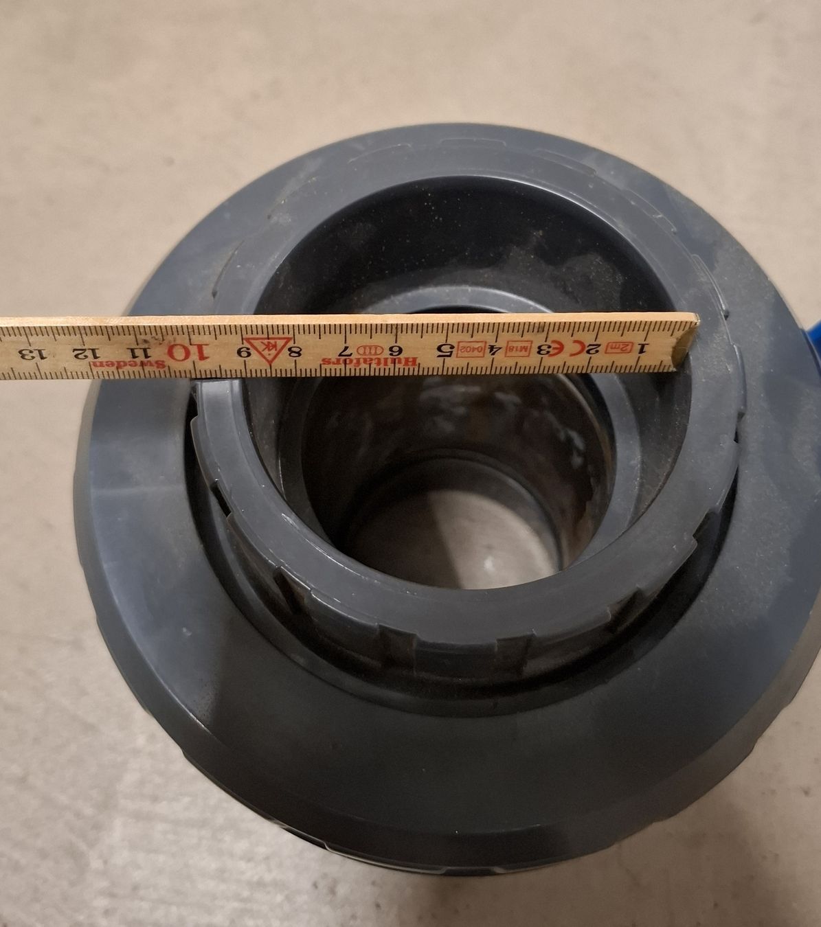 Rubinetteria: PVC Kugelhahn DN90 mit Klebemuffe ungebraucht! – Nuovo (secondo la descrizione) da Zug venduto da marc.attinger 1