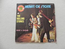 Single engl. Rock Band Rolling Stones /  Heart of Stones