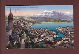 LUZERN von der Musegg aus - 1913