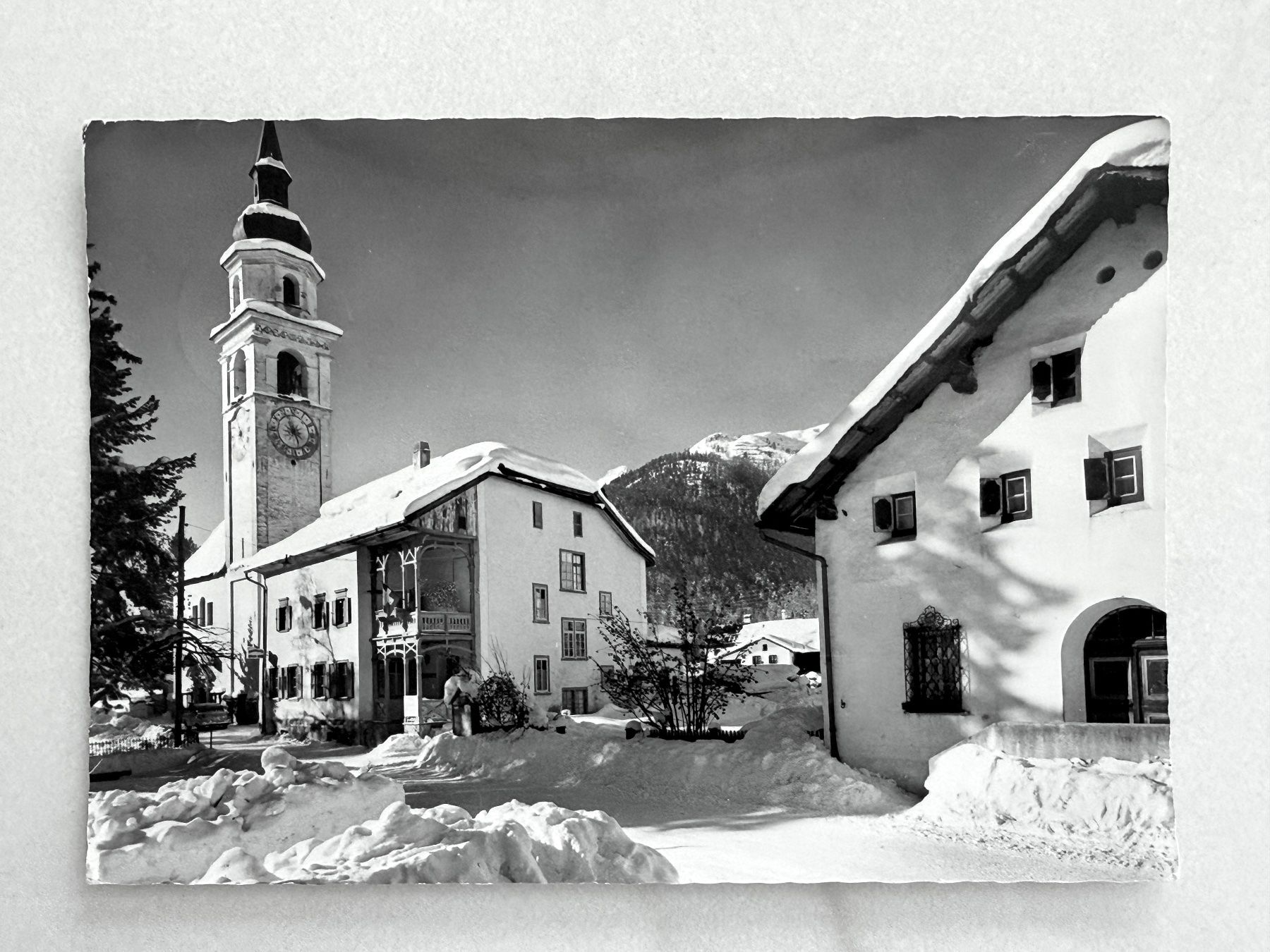 Cartoline postali: Bever Oberengadin, alte Postkarte – Usato da Lommis venduto da Smartini