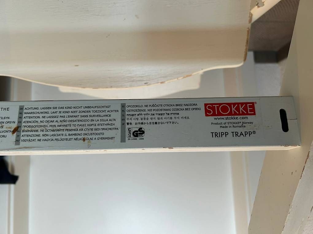 Seggioloni: TrippTrapp von Stokke weiss – Usato da Spiegel venduto da mapama01 3