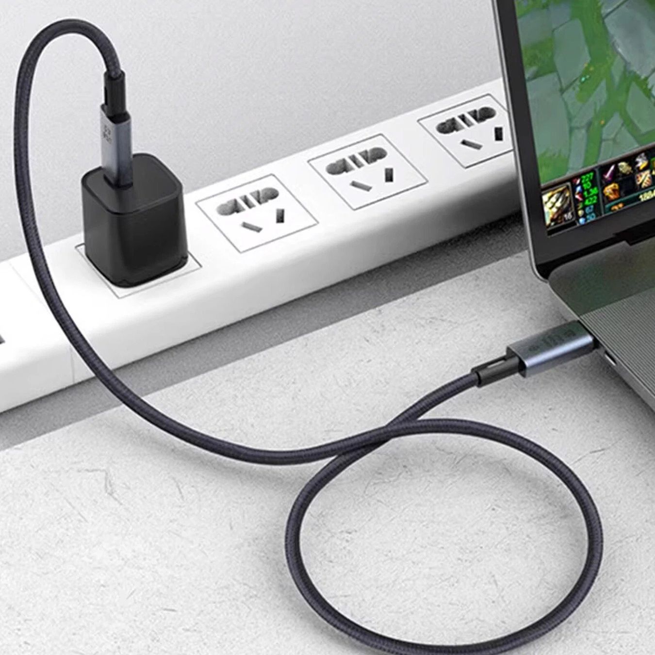 Kabel: USB C 4.0 Kabel Thunderbolt 4&3 8K 240W Daten 40Gbps 1m – Neu (gemäss Beschreibung) aus Kirchdorf AG von Apost008 7