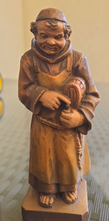 Wackelnder Holzfigur Männchen - Auto Armaturenbrett Deko 8x5cm Aus Holz