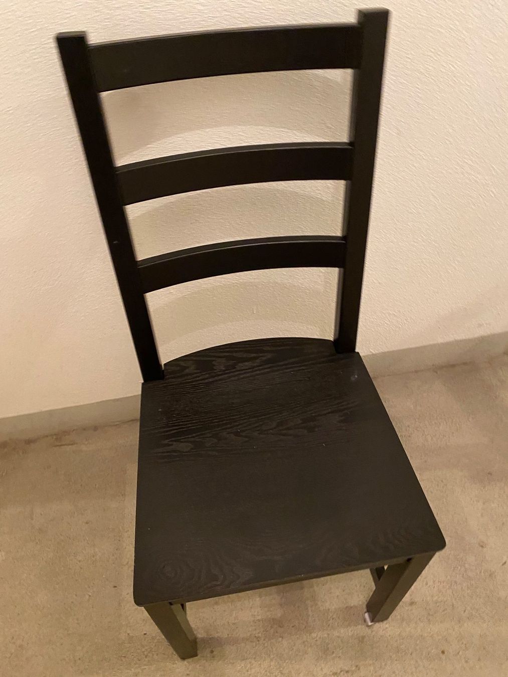 Ikea Sedie: NORDVIKEN Stühle, 4 Stück, schwarz – Usato da Zürich venduto da twibbi