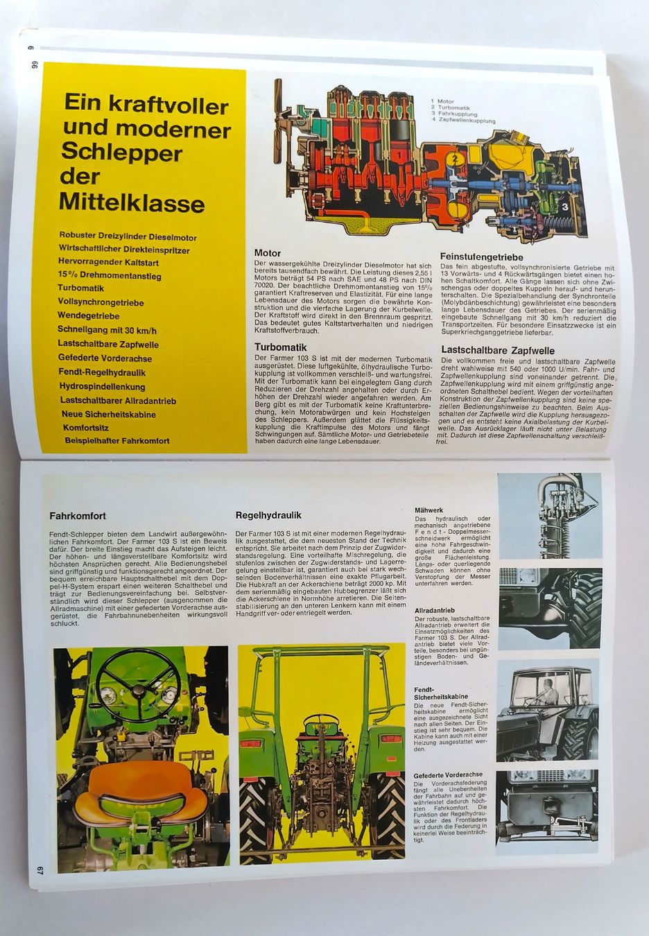 Libri: Fendt Schlepper-Prospekte von 1966-1978 / Traktoren Buch – Usato da Bellach venduto da JingleJerry 5