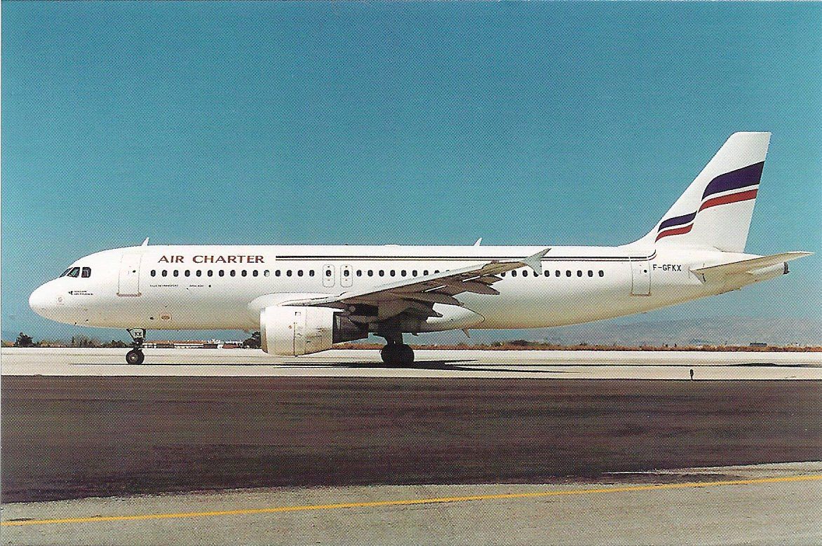 Cartoline postali: Air Charter A320 F-GFKX – Nuovo e nell'imballaggio originale da Thun venduto da Abigboss