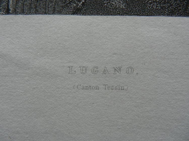 Stiche: Lugano von Bartlett – Gebraucht aus Risch von Rischli15 2