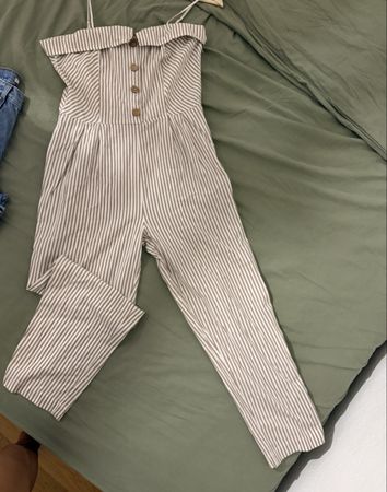 Stradivarius Overall Gestreift Grösse L Sommer