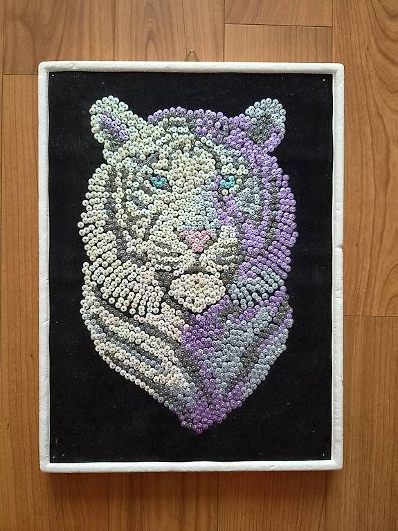 Poster & Bilder: Tiger Deko Steckbild – Gebraucht aus Hinwil von sar_8w6x