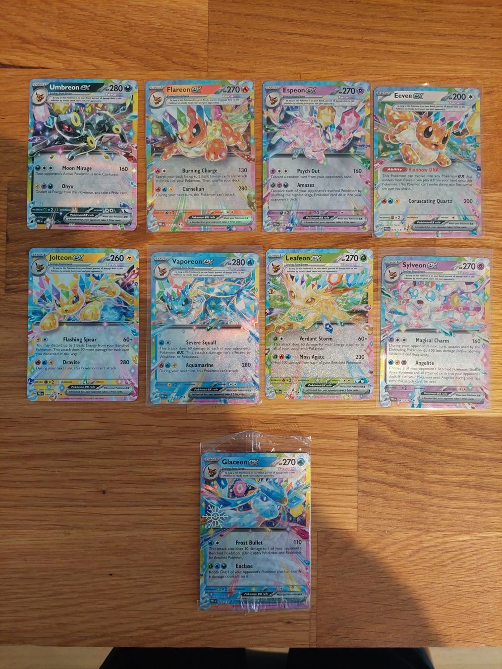 Pokémon Carte collezionabili: Eevee Evolutions EX/Prismatic Set/ EN/Near Mint ab 1.-/PRE/ – Nuovo (secondo la descrizione) da Langenthal venduto da Bloccati